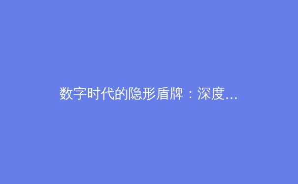 数字时代的隐形盾牌：深度解析VPN技术的发展趋势与安全实践 - 4